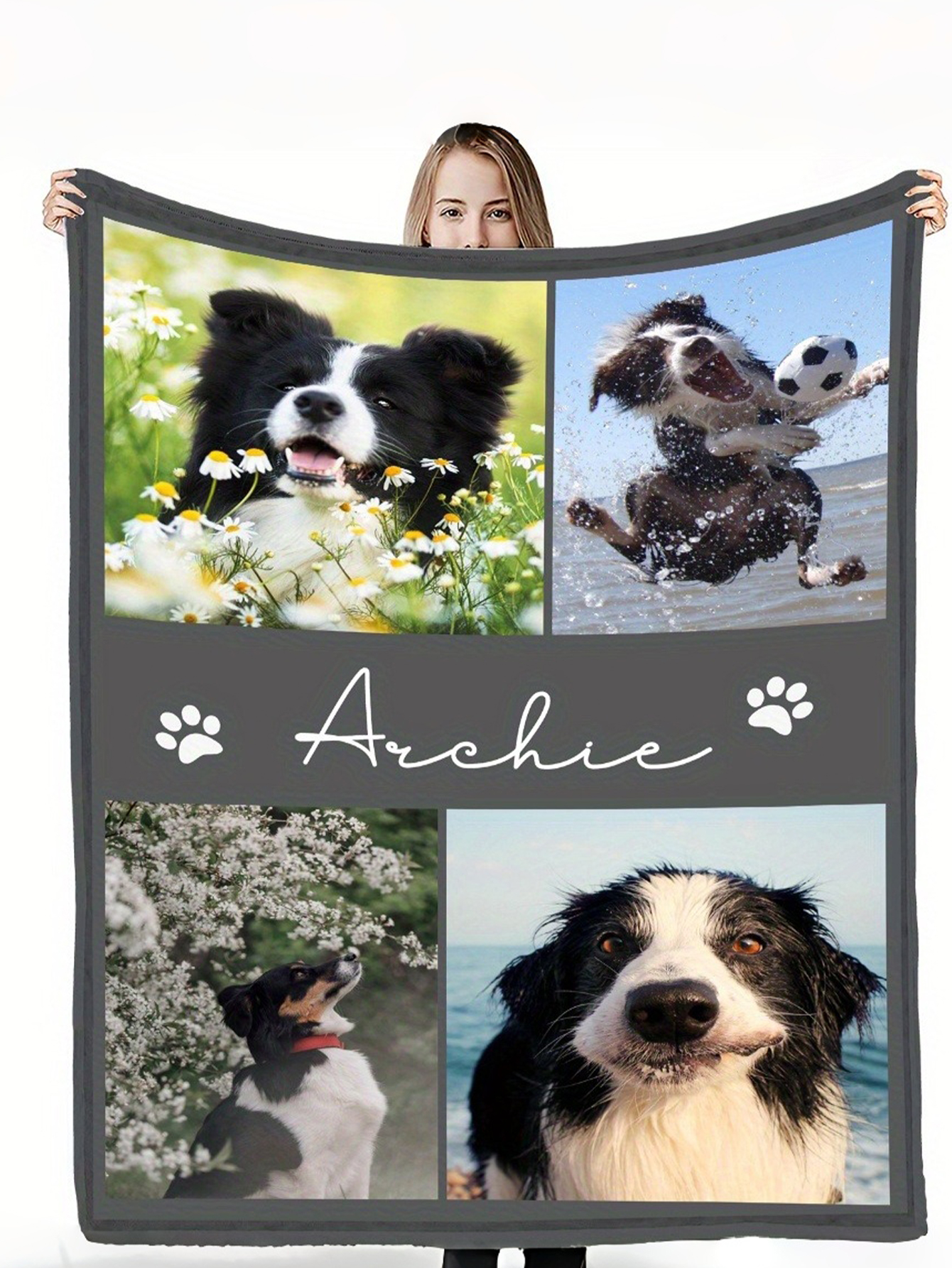 Custom Pet Memory Flannel Blanket